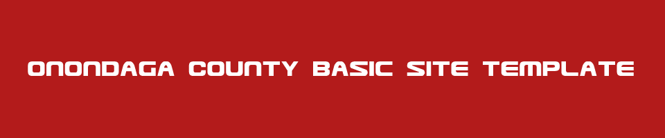 Basic Header Template